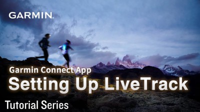 Làm cách nào để sử dụng tính năng LiveTrack trong ứng dụng Garmin Connect?